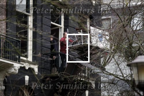 Amsterdam 8 januari 2020
Verhuizing Isa Hoes van haar huis aan het vondelpark naar een nieuw huis.