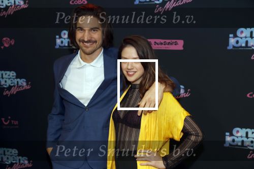 Amsterdam 27 januari 2020
Premiere Onze Jongens in Miami in Tuschinski. Jamie Grant met partner