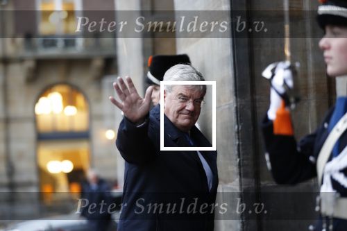 Amsterdam 14 januari 2020
Nieuwjaarsreceptie van Koningin Maxima en Koning Willem Alexander in het paleis op de dam. de 4 burgemeesters van de grote steden . vlnr Johan Remkes Femke Halsema Jan v Zanen en Aboutaleb