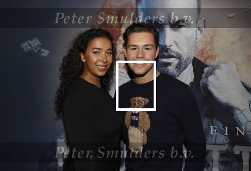 Amsterdam 27 februari 2020
Presentatie parfum Philipp Plein in het Holland casino. Joelle Gullit met een kennis