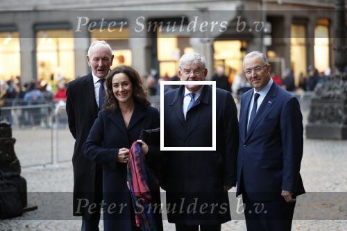 Amsterdam 14 januari 2020
Nieuwjaarsreceptie van Koningin Maxima en Koning Willem Alexander in het paleis op de dam. de 4 burgemeesters van de grote steden . vlnr Johan Remkes Femke Halsema Jan v Zanen en Aboutaleb
