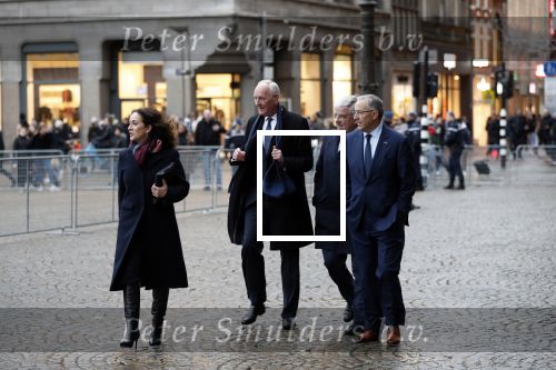 Amsterdam 14 januari 2020
Nieuwjaarsreceptie van Koningin Maxima en Koning Willem Alexander in het paleis op de dam. de 4 burgemeesters van de grote steden v.l.n.r.: Johan Remkes Femke Halsema Jan v Zanen en Ahmed Aboutaleb