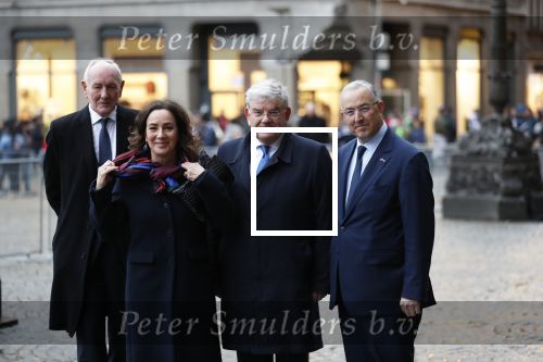 Amsterdam 14 januari 2020
Nieuwjaarsreceptie van Koningin Maxima en Koning Willem Alexander in het paleis op de dam. de 4 burgemeesters van de grote steden v.l.n.r.: Johan Remkes Femke Halsema Jan v Zanen en Ahmed Aboutaleb