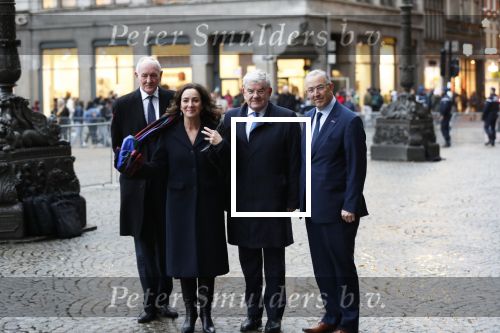 Amsterdam 14 januari 2020
Nieuwjaarsreceptie van Koningin Maxima en Koning Willem Alexander in het paleis op de dam. de 4 burgemeesters van de grote steden v.l.n.r.: Johan Remkes Femke Halsema Jan v Zanen en Ahmed Aboutaleb
