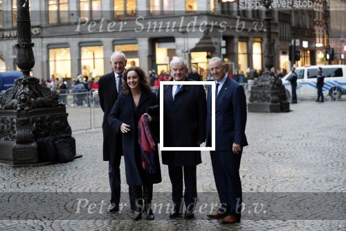 Amsterdam 14 januari 2020
Nieuwjaarsreceptie van Koningin Maxima en Koning Willem Alexander in het paleis op de dam. de 4 burgemeesters van de grote steden v.l.n.r.: Johan Remkes Femke Halsema Jan v Zanen en Ahmed Aboutaleb