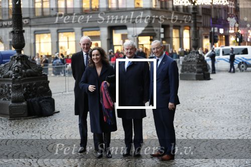 Amsterdam 14 januari 2020
Nieuwjaarsreceptie van Koningin Maxima en Koning Willem Alexander in het paleis op de dam. de 4 burgemeesters van de grote steden v.l.n.r.: Johan Remkes Femke Halsema Jan v Zanen en Ahmed Aboutaleb