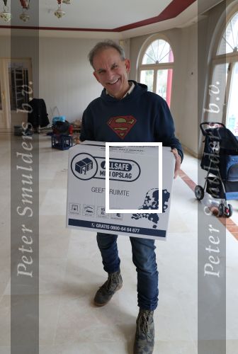 Eindhoven, 16 Februari 2020
Johan Vlemmix bezig met het verhuizen