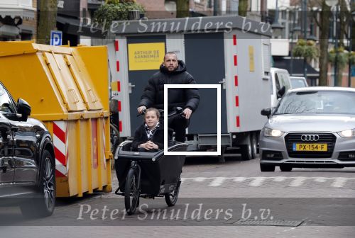 Amsterdam 29 januari 2020
Johnny Heitinga met dochter Jezebel in bakfiets