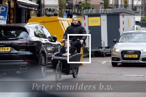 Amsterdam 29 januari 2020
Johnny Heitinga met dochter Jezebel in bakfiets