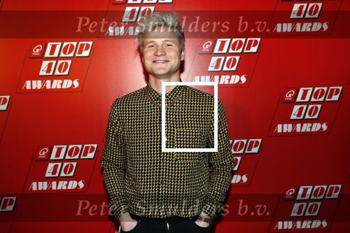 Amsterdam 10 januari 2020
Uitreiking top 40 awards van Qmusic. Kalvijn