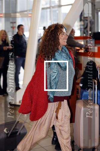 Schiphol 27 februari 2020
Katja Schuurman arriveert op schiphol vanuit Rio de Janeiro