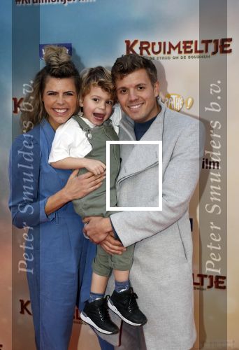 Amsterdam 1 februari 2020
Premiere Kruimeltje in Tuschinski. Kim Kotter met Jaap Reesema en hun zoon