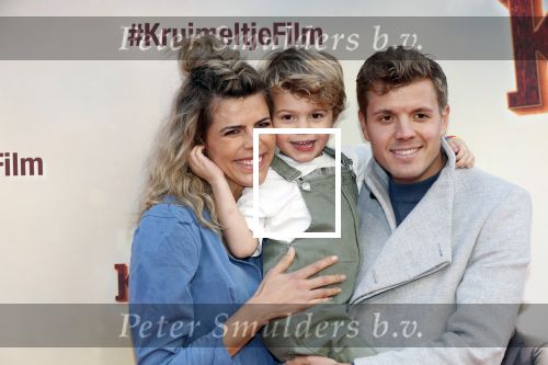 Amsterdam 1 februari 2020
Premiere Kruimeltje in Tuschinski. Kim Kotter met Jaap Reesema en hun zoon