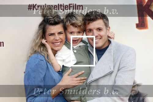 Amsterdam 1 februari 2020
Premiere Kruimeltje in Tuschinski. Kim Kotter met Jaap Reesema en hun zoon