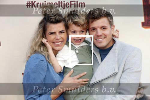 Amsterdam 1 februari 2020
Premiere Kruimeltje in Tuschinski. Kim Kotter met Jaap Reesema en hun zoon