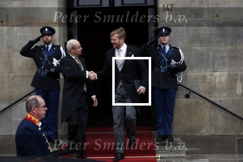 Amsterdam 15 januari 2020
Tweede dag van de nieuwjaarsreceptie in paleis op de dam .Koning Willem Alexander Koningin Maxima en Prinses Beatrix zijn aanwezig.
