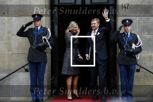 Amsterdam 14 januari 2020
Nieuwjaarsreceptie van Koningin Maxima en Koning Willem Alexander in het paleis op de dam.