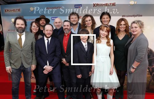 Amsterdam 1 februari 2020
Premiere Kruimeltje in Tuschinski.  Cast Viggo Neijs, Sabijn Dunnewijk, Rick Engelkes, Ilse Warringa , Kim Pieters, Victor Low, Bas Keijzer, Horace Cohen, Rob Dekay, Rian Gerritsen, Mike Libanon, Loek Peters en Rein Hofman