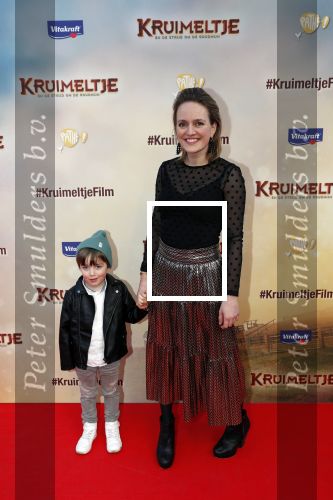 Amsterdam 1 februari 2020
Premiere Kruimeltje in Tuschinski. Laura Hogendoorn met haar zoontje Roef