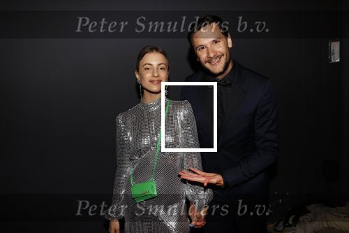 Hilversum 9 maart 2020
Uitreiking Buma awards in studio 21 op het mediapark. Lizzy v d Ligt met vriend Yuki