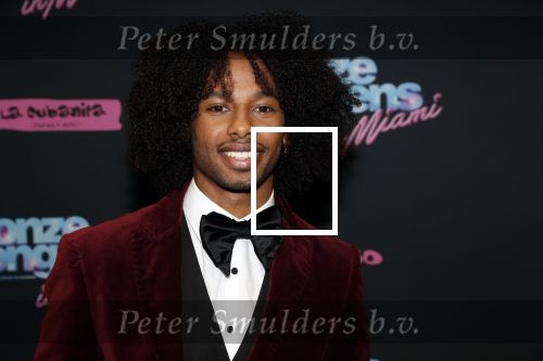 Amsterdam 27 januari 2020
Premiere Onze Jongens in Miami in Tuschinski. malik Mohammed met vriend