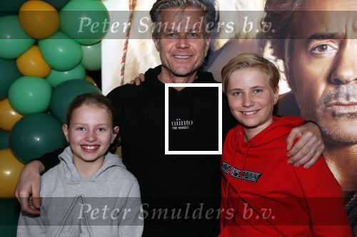 Amsterdam 12 januari 2020
Premiere Dolittle in pathe Arena. Marc Kooijman met zijn kinderen