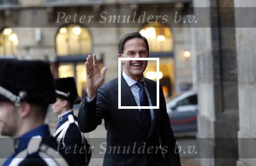Amsterdam 14 januari 2020
Nieuwjaarsreceptie van Koningin Maxima en Koning Willem Alexander in het paleis op de dam. Marc Rutte