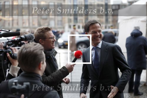 Amsterdam 14 januari 2020
Nieuwjaarsreceptie van Koningin Maxima en Koning Willem Alexander in het paleis op de dam. Marc Rutte en Jair Ferwerda