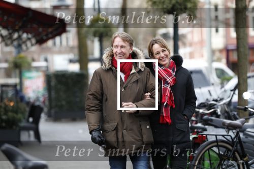 Amsterdam 11 februari 2020
Marianne Timmer met goede vriend Cees Wijburg op de cornelis schuytstraat