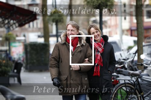 Amsterdam 11 februari 2020
Marianne Timmer met goede vriend Cees Wijburg op de cornelis schuytstraat