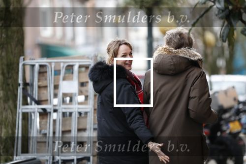 Amsterdam 11 februari 2020
Marianne Timmer met goede vriend Cees Wijburg op de cornelis schuytstraat