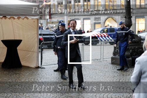 Amsterdam 14 januari 2020
Nieuwjaarsreceptie van Koningin Maxima en Koning Willem Alexander in het paleis op de dam. 
Mark Rutte
