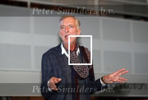 Nieuwegein 9 februari 202
Martien Meiland geeft soort van presentatie bij de woningindustrie.