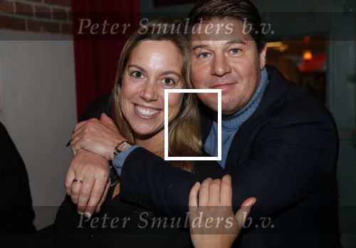 Amsterdam 16 januari 2020
Boekpresentatie Daan Jensen . Martijn Krabbe met zijn vrouw Deborah