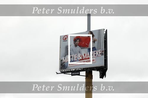 Amsterdam 1 maart 2020
Reclame Mattie en Marieke Q Music aan A10