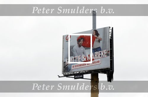 Amsterdam 1 maart 2020
Reclame Mattie en Marieke Q Music aan A10