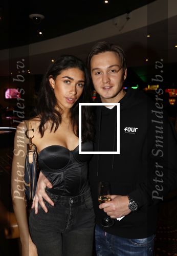 Amsterdam 27 februari 2020
Presentatie parfum Philipp Plein in het Holland casino. Maxim Froger met6 zijn nieuwe vriendin Shayna