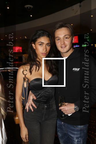 Amsterdam 27 februari 2020
Presentatie parfum Philipp Plein in het Holland casino. Maxim Froger met6 zijn nieuwe vriendin Shayna
