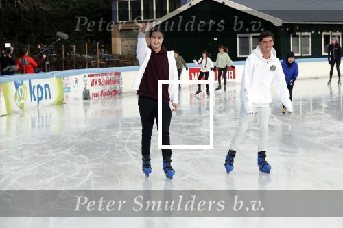 Amsterdam 4 februari 2020
Perspresentatie Hollandse 100 voor Lymph&Co op de Jaap Eden schaatsbaan.
Prins Bernahrd jr en Prinses Margriet zijn ook aanwezig. Nino Wilkes en Maxim Froger