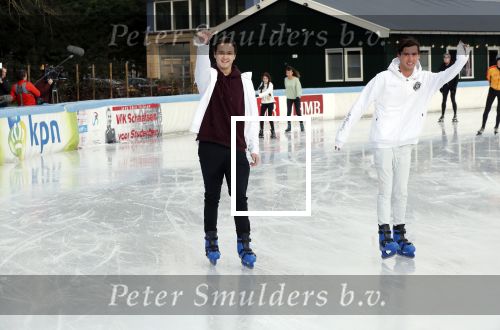 Amsterdam 4 februari 2020
Perspresentatie Hollandse 100 voor Lymph&Co op de Jaap Eden schaatsbaan.
Prins Bernahrd jr en Prinses Margriet zijn ook aanwezig. Nino Wilkes en Maxim Froger