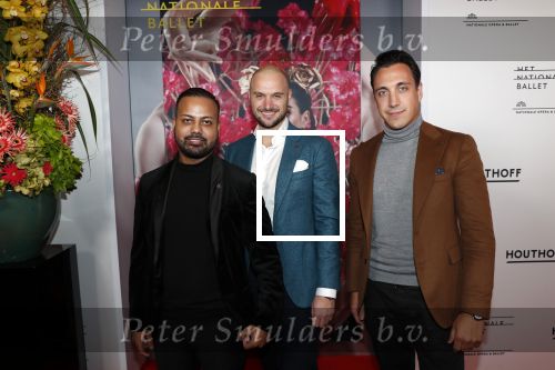 Amsterdam 6 februari 2020
Premiere Frida van het nationaal ballet in de Stopera. Michael Mendoza met vrienden
