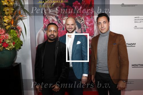 Amsterdam 6 februari 2020
Premiere Frida van het nationaal ballet in de Stopera. Michael Mendoza met vrienden