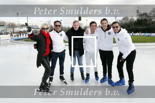 Amsterdam 4 februari 2020
Perspresentatie Hollandse 100 voor Lymph&Co op de Jaap Eden schaatsbaan.
Prins Bernahrd jr en Prinses Margriet zijn ook aanwezig. Nino Wilkes en Maxim Froger  en Monique des Bouvrie en zoon jan en Benjamin Aslan