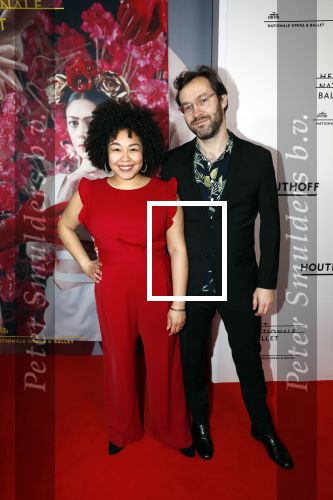 Amsterdam 6 februari 2020
Premiere Frida van het nationaal ballet in de Stopera. 
Naomi v d Linden  met partner