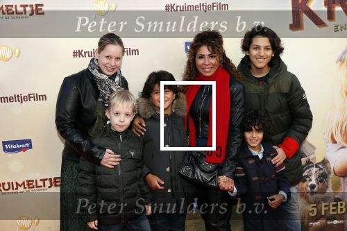 Amsterdam 1 februari 2020
Premiere Kruimeltje in Tuschinski. Niama Amhali met zoons en kennisen