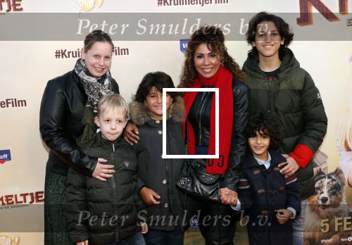 Amsterdam 1 februari 2020
Premiere Kruimeltje in Tuschinski. Niama Amhali met zoons en kennisen