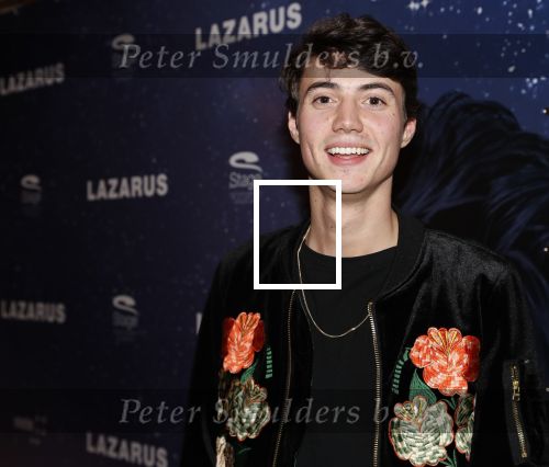 Amsterdam 12 februari 2020
Premiere Lazarus in het nieuwe deLaMar theater. Niek Roozen kwam met Soy Kroon