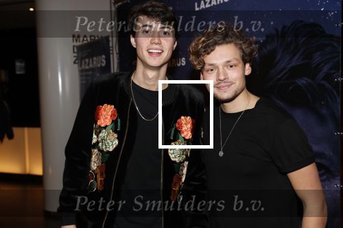 Amsterdam 12 februari 2020
Premiere Lazarus in het nieuwe deLaMar theater. Niek Roozen kwam met Soy Kroon
