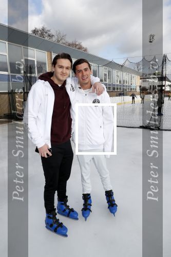 Amsterdam 4 februari 2020
Perspresentatie Hollandse 100 voor Lymph&Co op de Jaap Eden schaatsbaan.
Prins Bernahrd jr en Prinses Margriet zijn ook aanwezig. Nino Wilkes en Maxim Froger