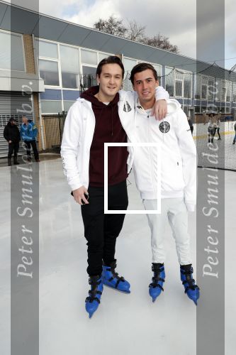 Amsterdam 4 februari 2020
Perspresentatie Hollandse 100 voor Lymph&Co op de Jaap Eden schaatsbaan.
Prins Bernahrd jr en Prinses Margriet zijn ook aanwezig. Nino Wilkes en Maxim Froger